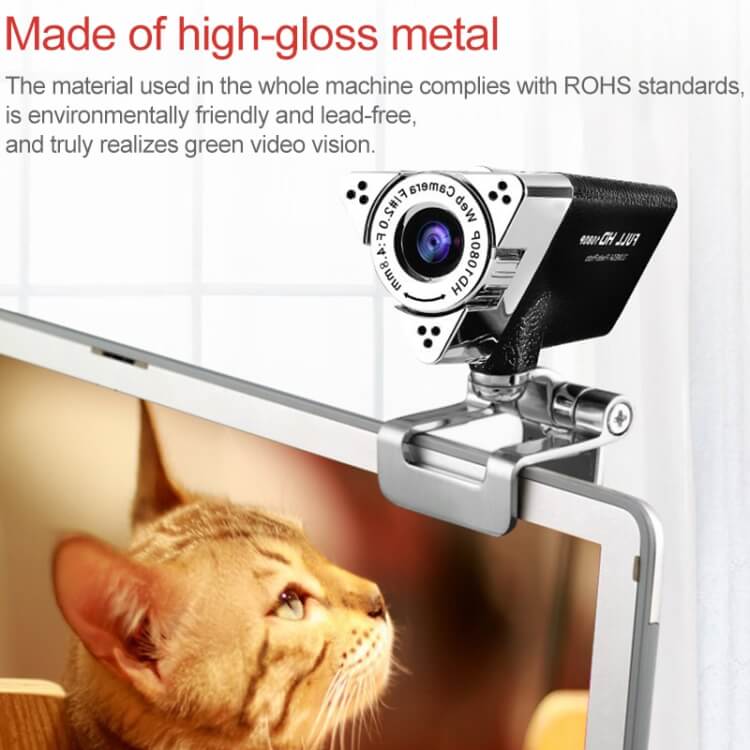 HD 1080P Computer USB WebCam mit Mikrofon | #Elektroniktrade.ch#