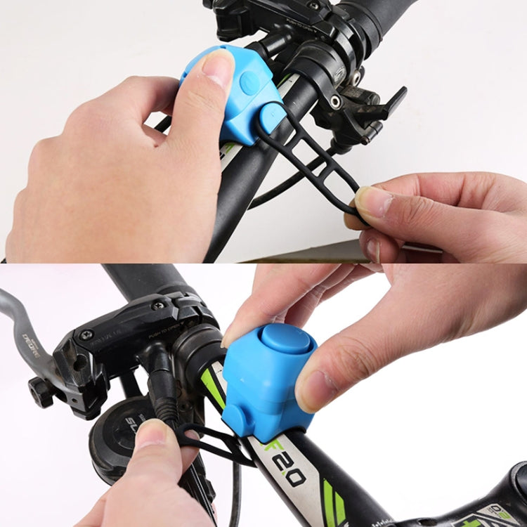 Elektrisches Fahrradhorn, mit Glocke (schwarz)