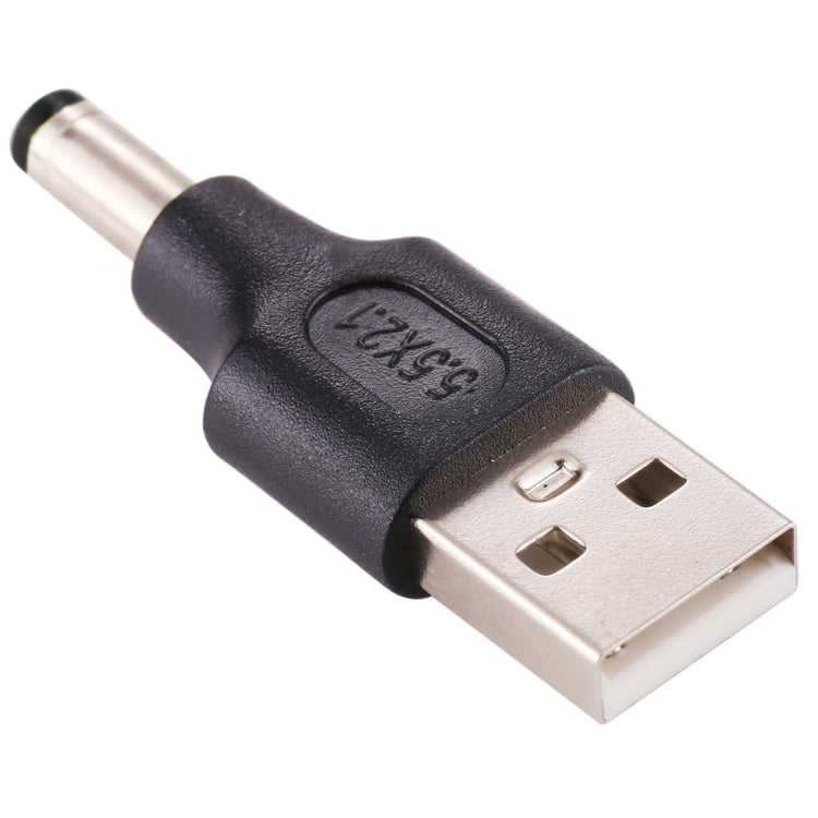 5,5 x 2,1 mm Stecker auf USB 2.0 Stecker DC-Netzstecker