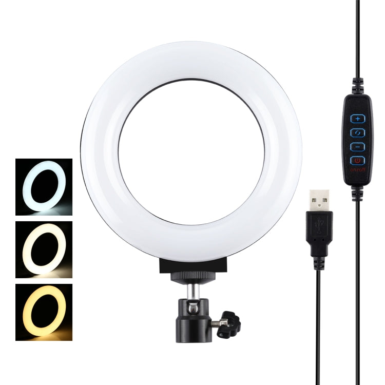 Puluz 4,7 Zoll 12 cm USB 3 Modi Dimmable LED Ring