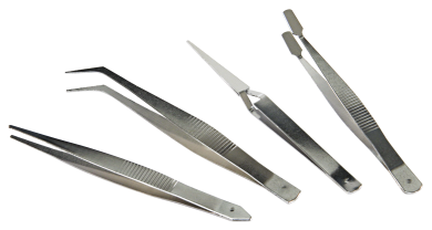 Pinzetten-Set McPower "PZS-104", 4-teilig, 110mm | #Elektroniktrade.ch#