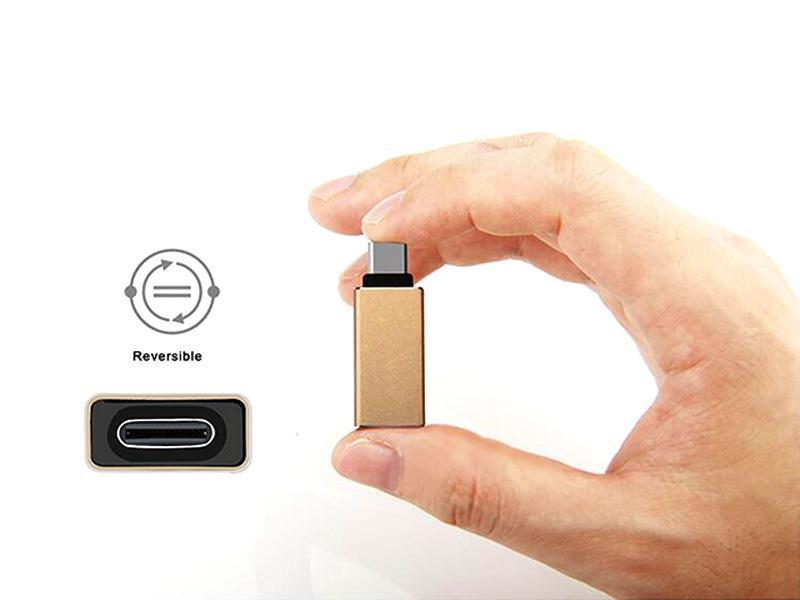 Reekin USB-C - USB 3.0 Adapter (Silber)
