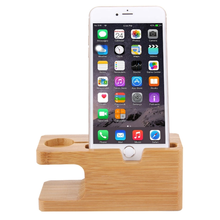 Bambus Holz LadegerĂ€t Halter fĂŒr Apple Watch 38mm & 42mm/iPhone 7&7Plus/6&6Plus/5&5S&5C | #Elektroniktrade.ch#