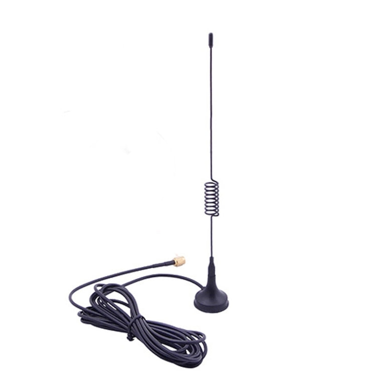 SMA 900 / 1800MHz Saugnapf GSM Antenne, Kabellänge: 3m (schwarz)