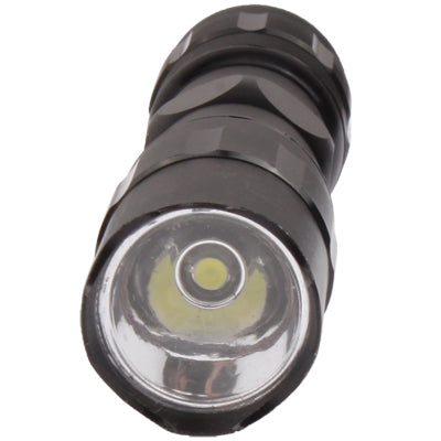 3W LED Mini Taschenlampe Taschenlampe mit Riemen (schwarz)