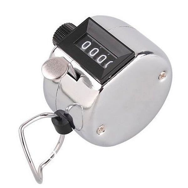 Retro Style 0,8 Zoll 4-stelliger Bildschirm Mechanischer manueller Metallzähler | #Elektroniktrade.ch#