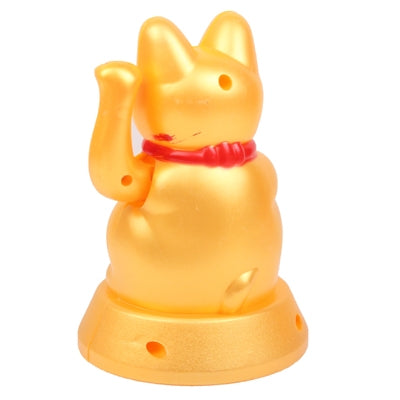 Solarbetriebene Waving Lucky Cat Glückskatze