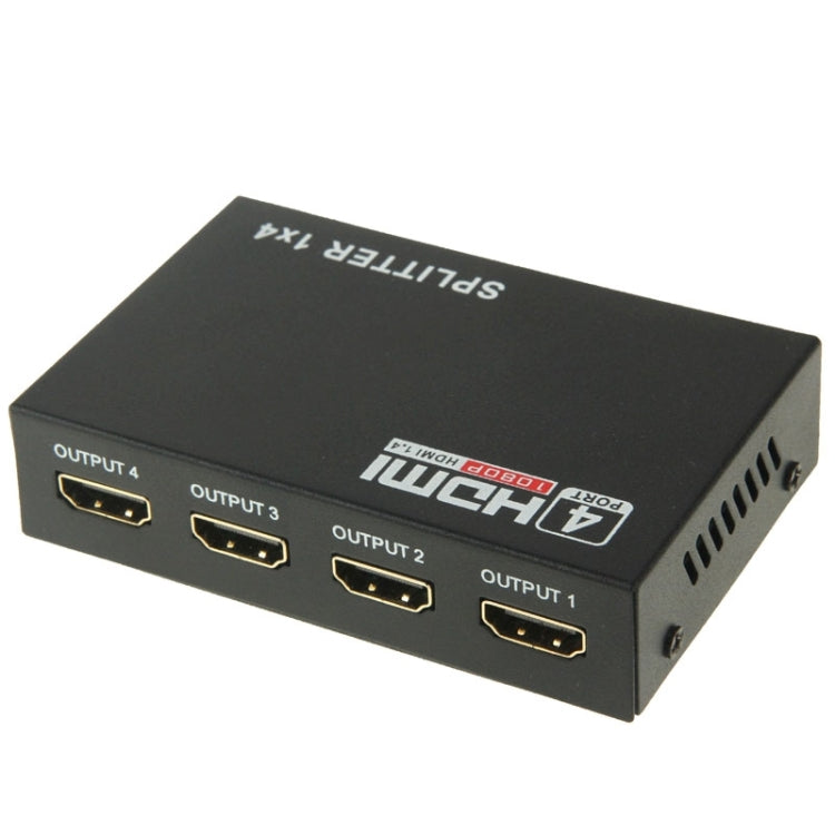 Mini HD 1080P 1x4 HDMI V1.4 Splitter für HDTV / STB / DVD / Projektor / DV