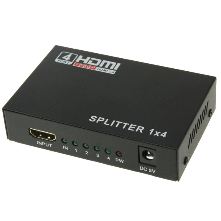 Mini HD 1080P 1x4 HDMI V1.4 Splitter für HDTV / STB / DVD / Projektor / DV