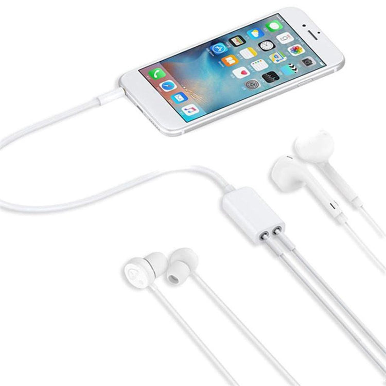 Stereo Dual Audio Aux Adapter 2 x 3,5 mm