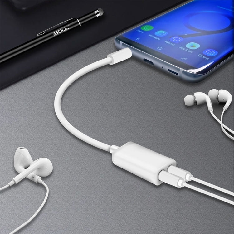 Stereo Dual Audio Aux Adapter 2 x 3,5 mm