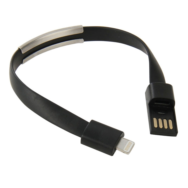 Wearable Bracelet Sync Data Ladekabel für iPhone Schwarz | #Elektroniktrade.ch#