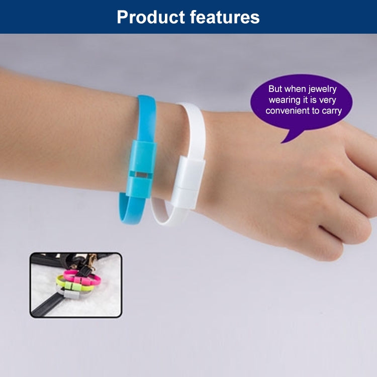 Wearable Bracelet Sync Data Ladekabel für iPhone Schwarz | #Elektroniktrade.ch#