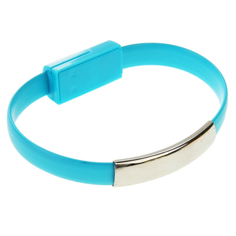 Wearable Bracelet Sync Data Ladekabel für iPhone Blau | #Elektroniktrade.ch#