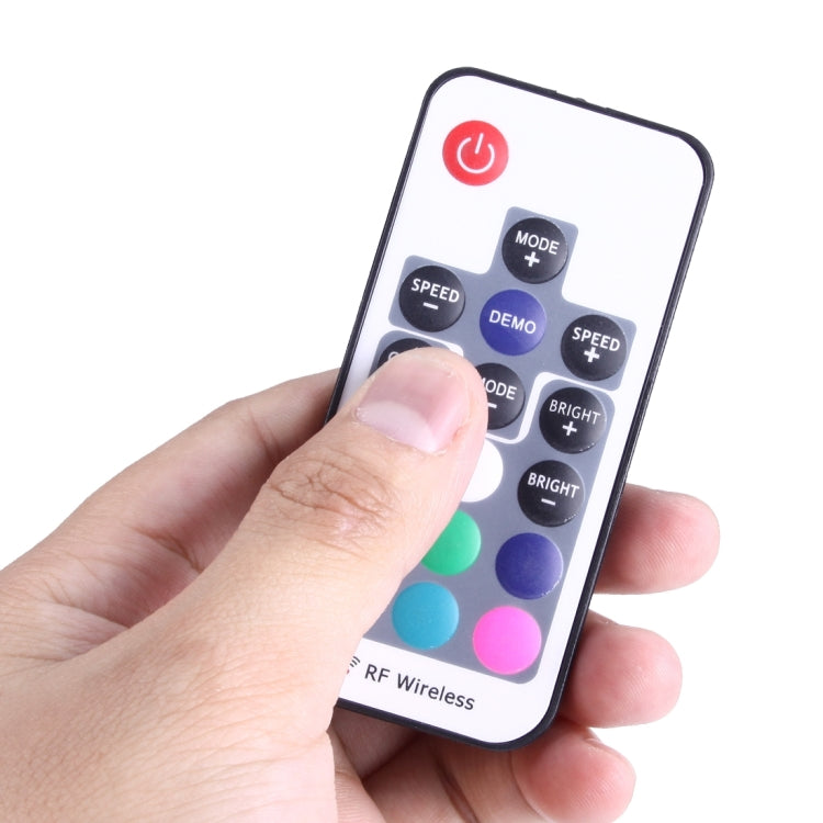 RGB-LED-Controller mit Fernbedienung für RGB-LED-Lichtleiste