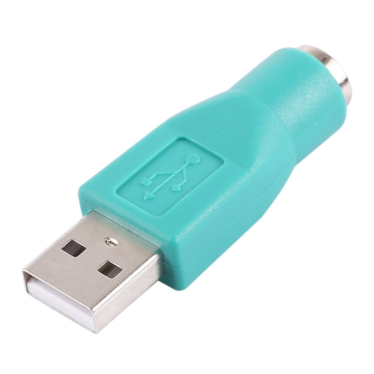 USB A Stecker auf Mini-DIN6-Buchse (PS/2 auf USB) (grün) | #Elektroniktrade.ch#