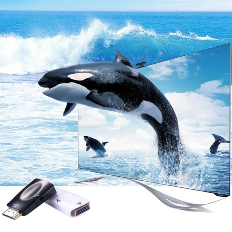 Full HD 1080P HDMI zu VGA und Audio Adapter für HDTV | #Elektroniktrade.ch#