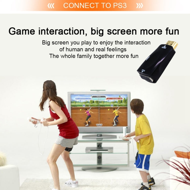 Full HD 1080P HDMI zu VGA und Audio Adapter für HDTV | #Elektroniktrade.ch#