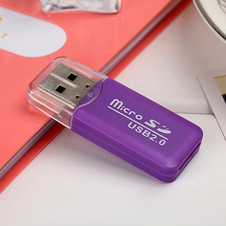 Tragbarer USB 2.0 Micro SD TF T-Flash-Kartenleseradapter, bis zu 480 Mbit / s, zufällige Farbübertragung | #Elektroniktrade.ch#