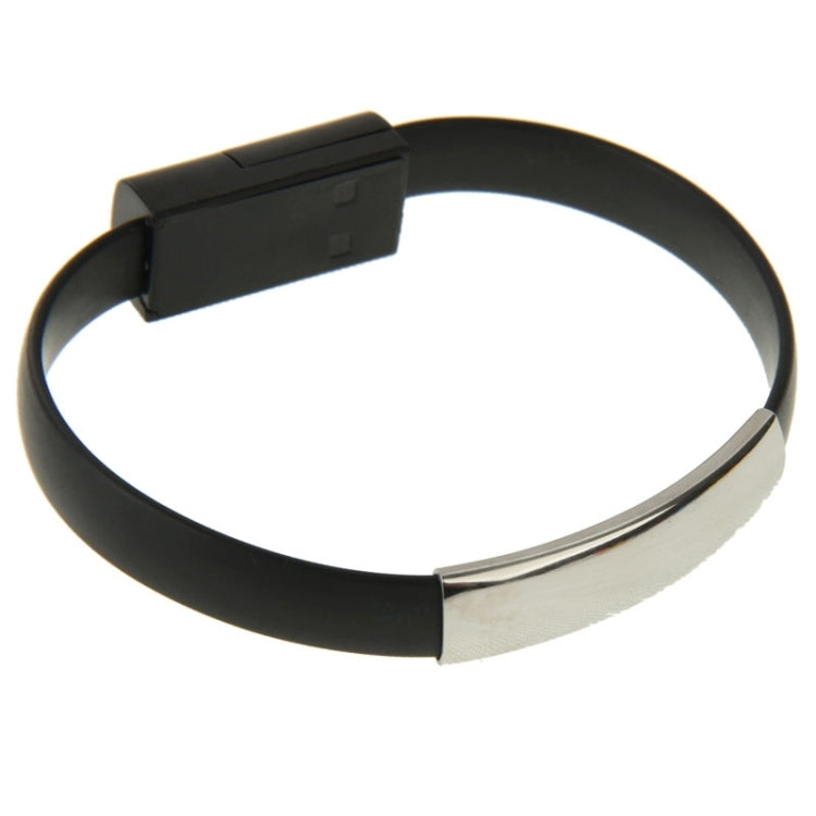 Wearable Bracelet Sync Data Ladekabel MicroUSB Schwarz | #Elektroniktrade.ch#