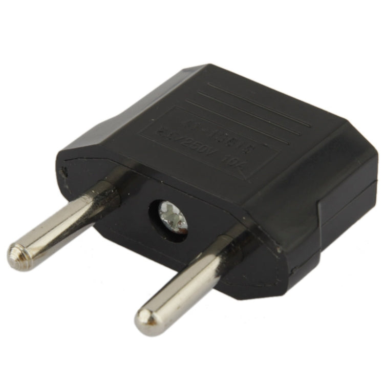 US-EU-Steckeradapter, Reisesteckadapter mit Europa-Steckdose (schwarz) | #Elektroniktrade.ch#