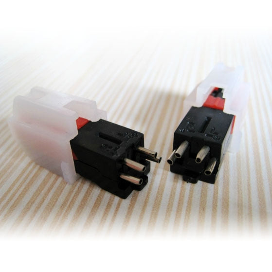 Stereo-Stift Nadel für Vinyl LP USB-Plattenspieler (schwarz)