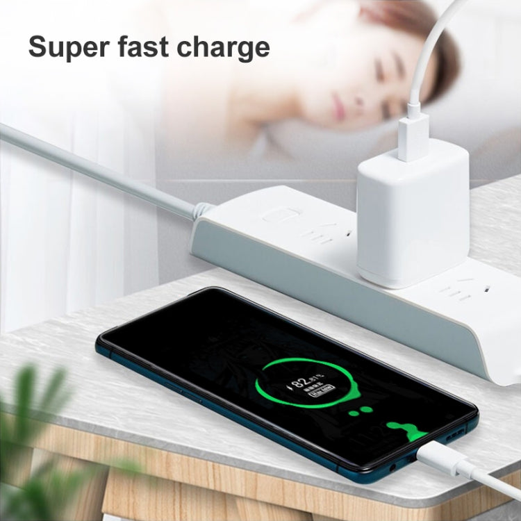 6A USB3.0-Stecker auf USB-C / Typ-C-Stecker Datenkabel, Kabellänge: 2 m