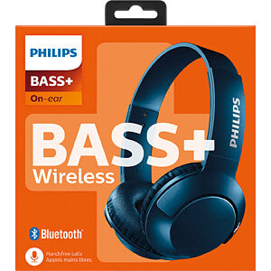 PHILIPS SHB3075B Bluetooth Kopfhörer, Over Ear, blau | #Elektroniktrade.ch#