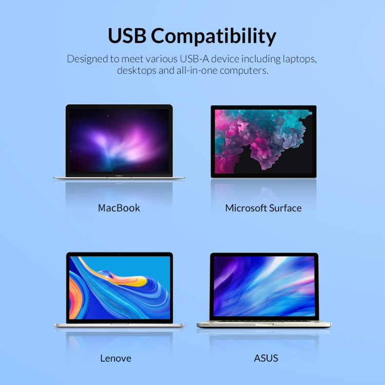 ORICO UTK-U3-BK USB-zu-Ethernet-Adapter (1000 MBit) | #Elektroniktrade.ch#