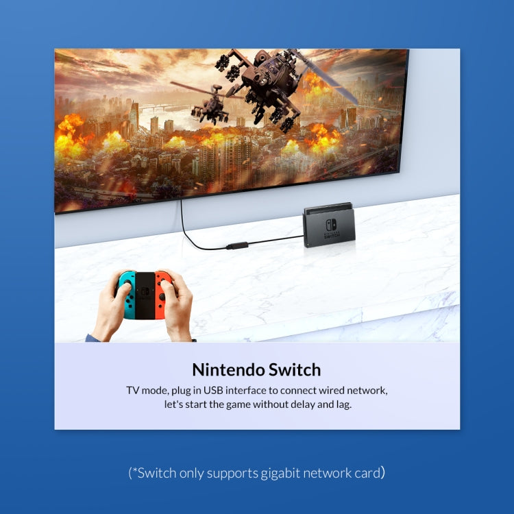 ORICO UTK-U3-BK USB-zu-Ethernet-Adapter (1000 MBit) | #Elektroniktrade.ch#