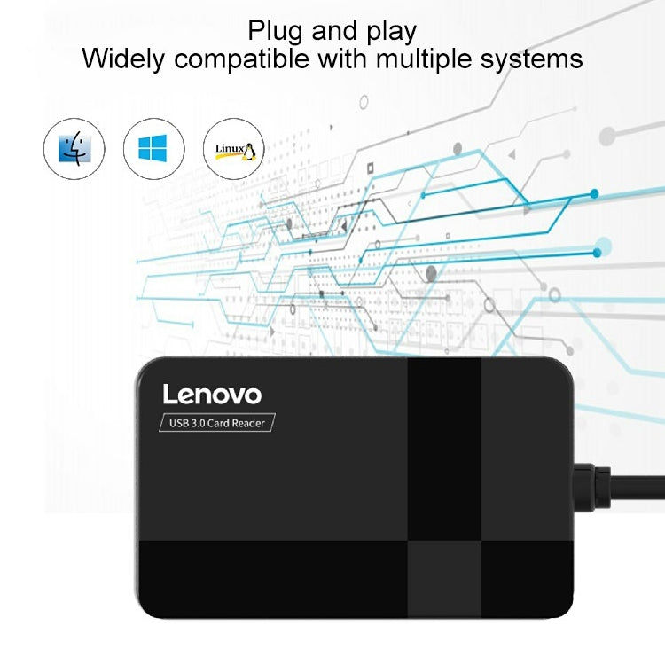 Lenovo D302 USB 3.0 Multifunktionskartenleser