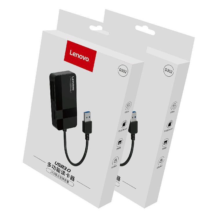 Lenovo D302 USB 3.0 Multifunktionskartenleser