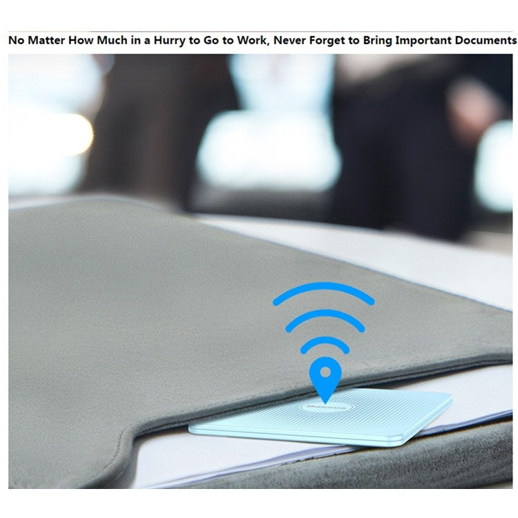 BASEUS ZLFDQT2-02 Smart Bluetooth Gerät gegen Verlust Zwei-Wege-Alarm Gerät gegen Verlust, Stil: T2 Lanyard (Weiß) | #Elektroniktrade.ch#