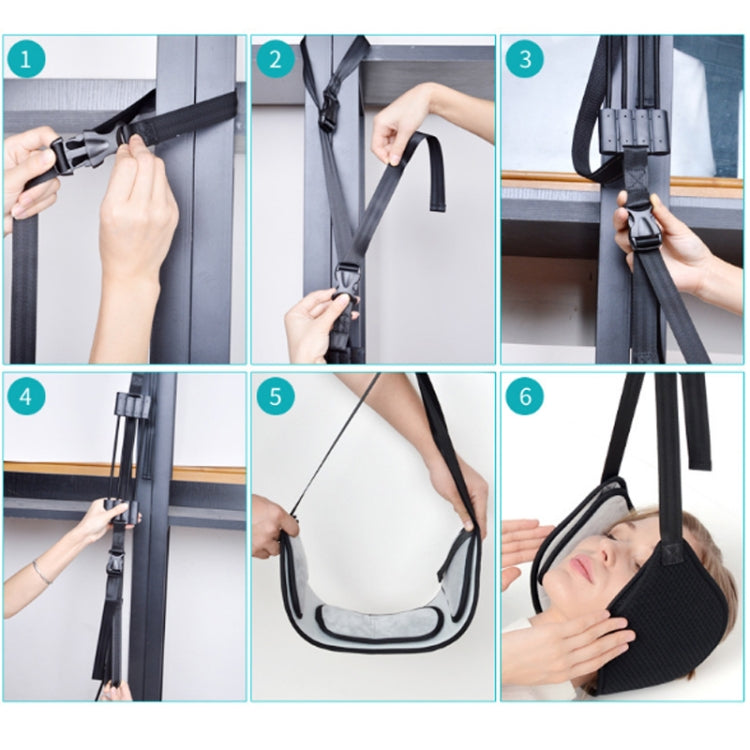 Nackentrainer Hals Hängematte Haltungskorrektur Zugvorrichtung zur Schmerzlinderung