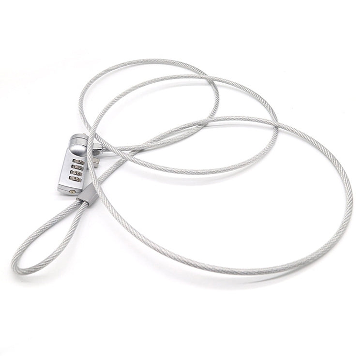 Zahlenschloss 4 stellig für Notebooks und andere Geräte