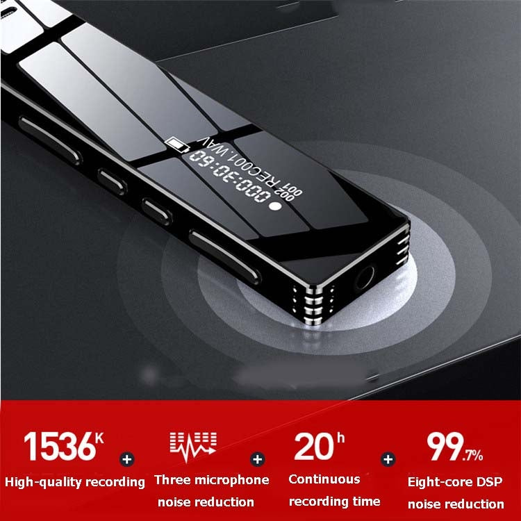 Profi Sprachrekorder HD-Rauschunterdrückung MP3-Farbbildschirm für Schüler 16 GB | #Elektroniktrade.ch#