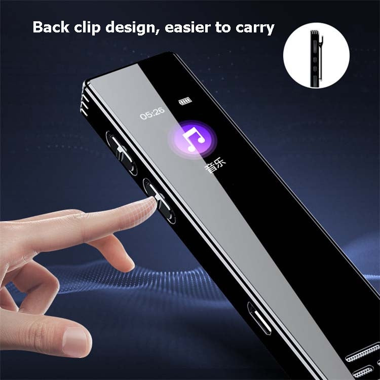 Profi Sprachrekorder HD-Rauschunterdrückung MP3-Farbbildschirm für Schüler 16 GB | #Elektroniktrade.ch#