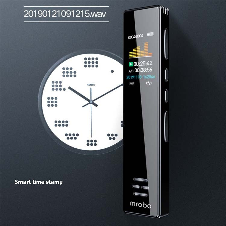 Profi Sprachrekorder HD-Rauschunterdrückung MP3-Farbbildschirm für Schüler 16 GB | #Elektroniktrade.ch#