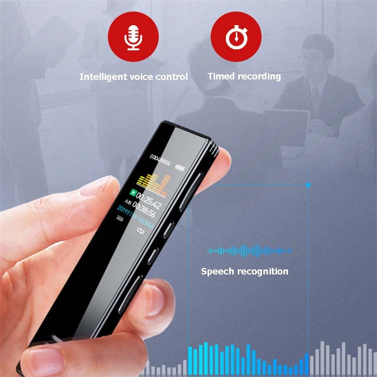 Profi Sprachrekorder HD-Rauschunterdrückung MP3-Farbbildschirm für Schüler 16 GB | #Elektroniktrade.ch#