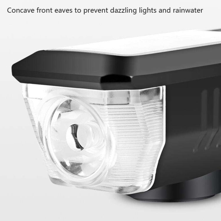 Fahrrad Solar Scheinwerfer mit Horn Glocke