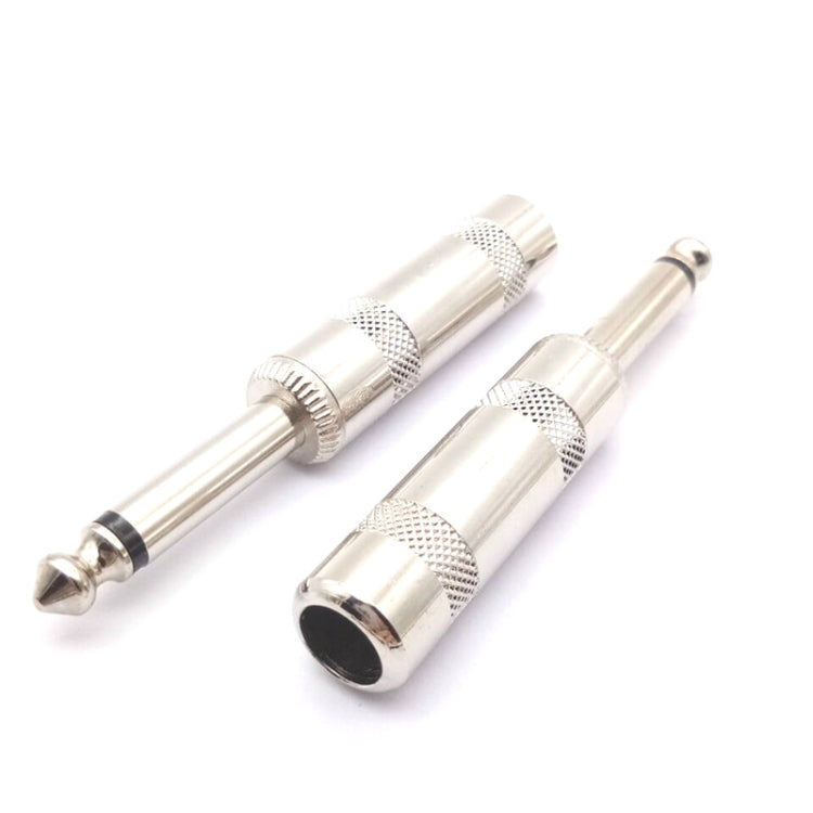 6,35 mm Zwei-Kern-Audio-Schweiß-Mono-Mixer-Mikrofon-Lautsprecherstecker
