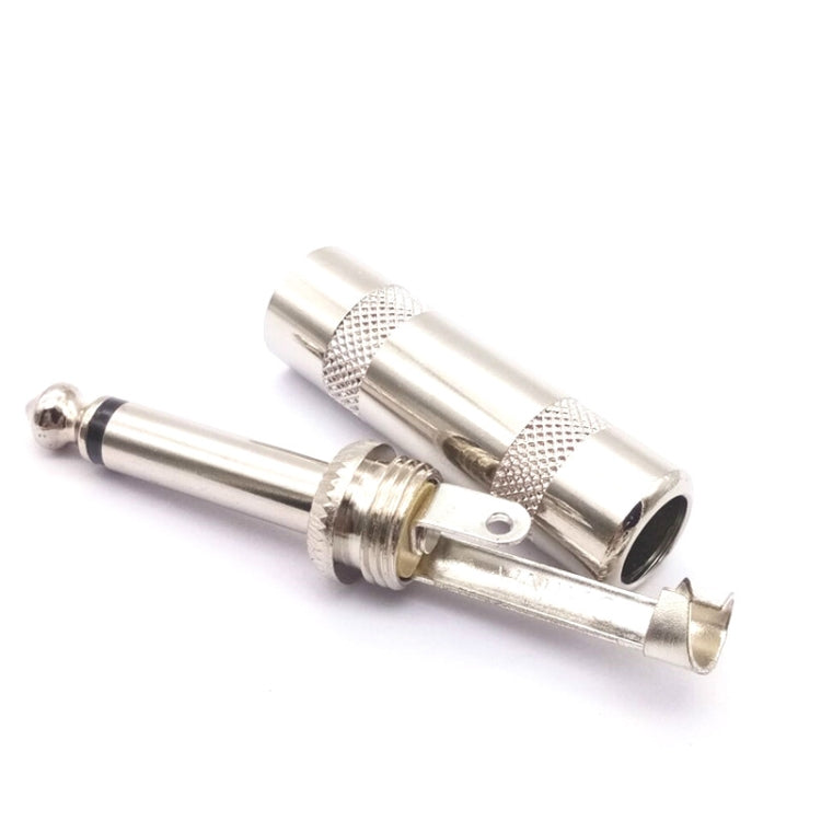 6,35 mm Zwei-Kern-Audio-Schweiß-Mono-Mixer-Mikrofon-Lautsprecherstecker