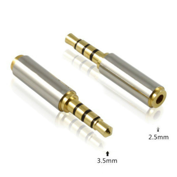 2.5mm Stecker auf 3.5mm Buchse Adapter für Mobiltelefone Headset-Adapter