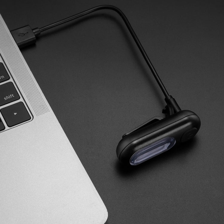 USB Wiederaufladbares Rücklicht Mountainbike Nacht WARNUNG LED-Licht, Farbe: 6005 Rotes blaues Licht