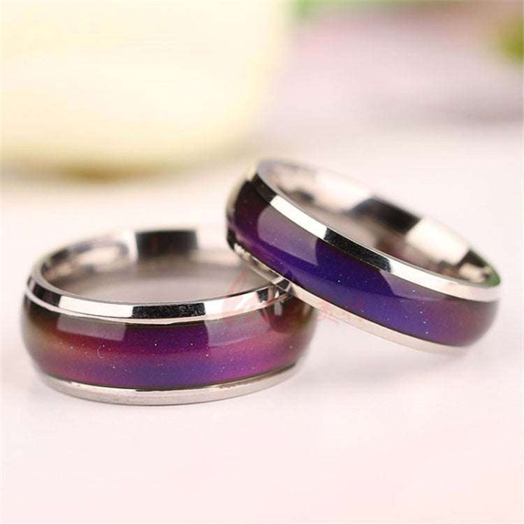 Feinschmuck Stimmungsring Farbwechsel Gefühl Gefühl Stimmungsring Wechselring mit veränderbarem Band, Ringgröße: 20 mm | #Elektroniktrade.ch#