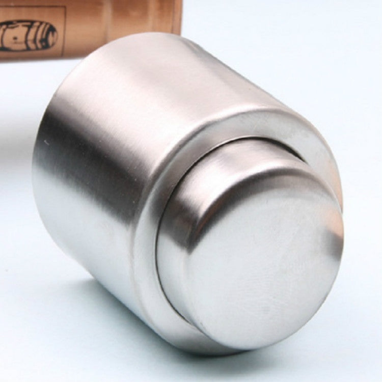 Push Edelstahl Rotwein Stopper Champagner Stopper, Stil: Wortloser Champagner Stopper | #Elektroniktrade.ch#