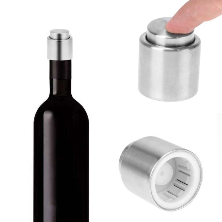 Push Edelstahl Rotwein Stopper Champagner Stopper, Stil: Wortloser Champagner Stopper | #Elektroniktrade.ch#