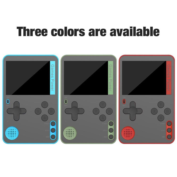 Ultradünner Handheld-Spielekonsole mit 2,4-Zoll-Bildschirm und 500 Retro-Spielen