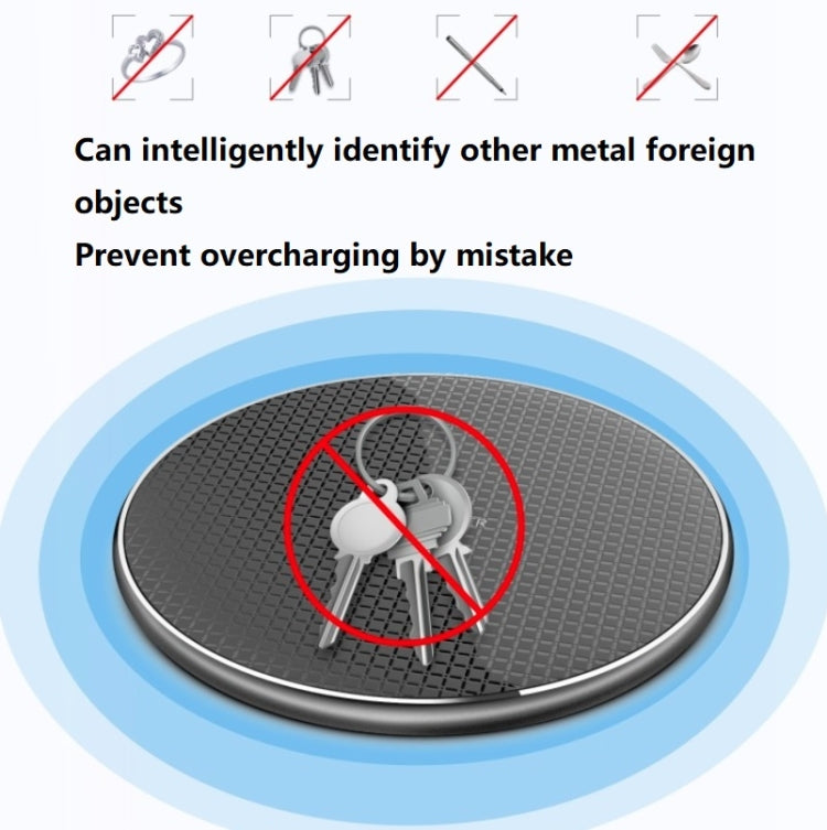 K8 10W Universal-Ladegerät für Mobiltelefone aus Aluminiumlegierung, Spezifikation: mit 1 m Kabel (schwarz) | #Elektroniktrade.ch#