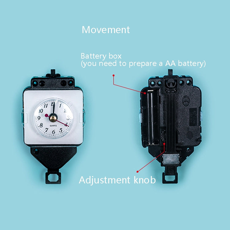 Barley Bird Wanduhr Retro Wohnzimmeruhr (CM004)